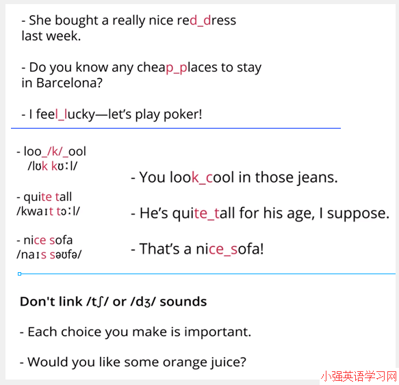 连接两个辅音Linking Two Consonants